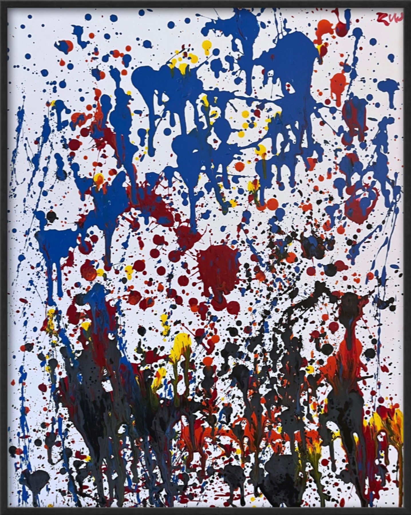 PRIME, abstract painting by Robert Van Winkle