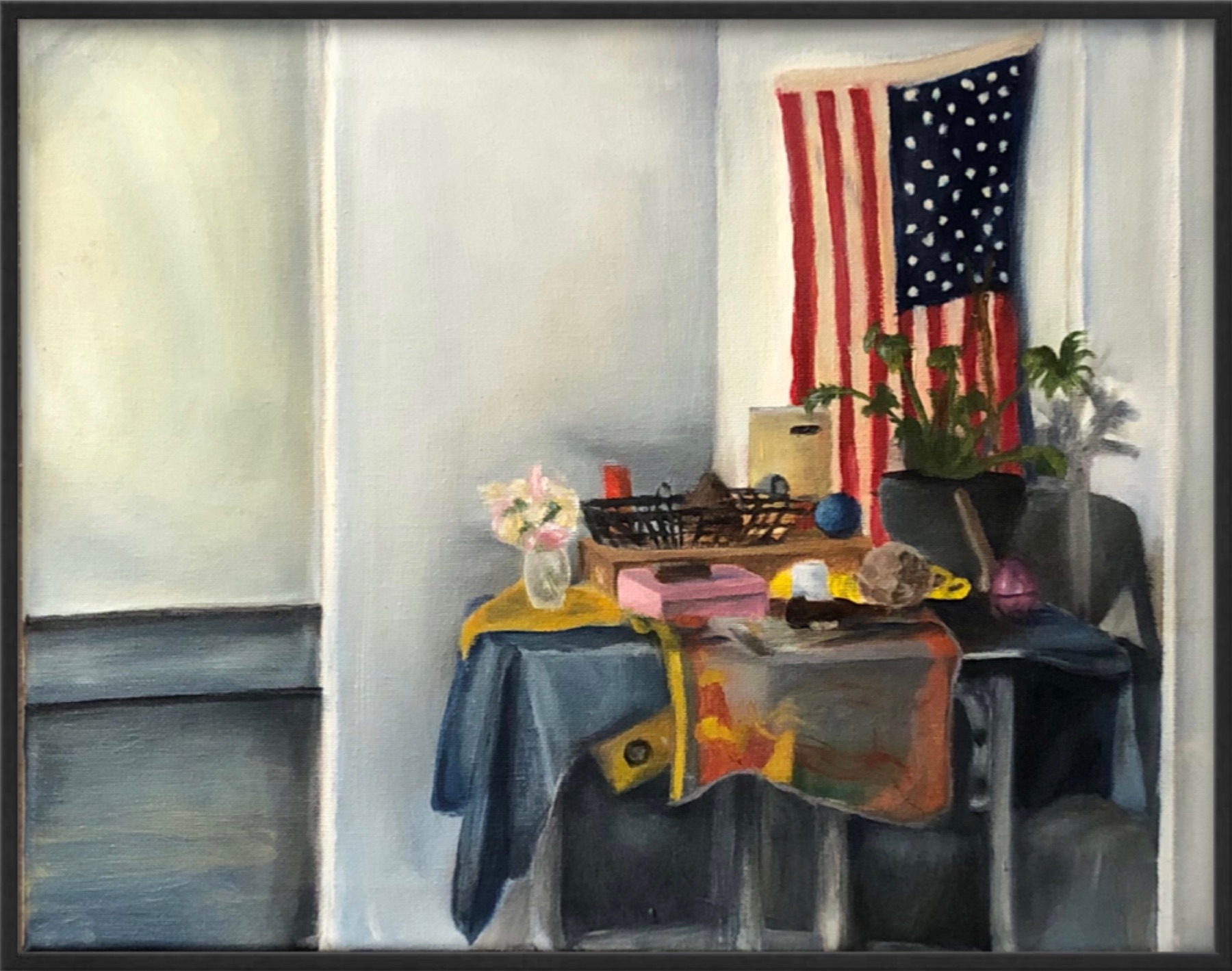 STILL LIFE IN AMERICA, still life painting by Robert Van Winkle